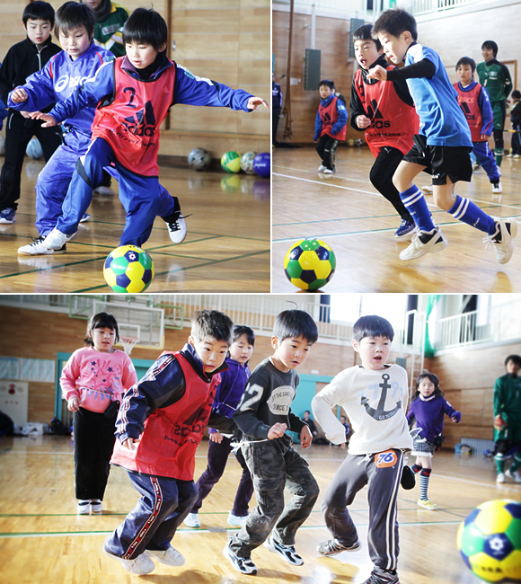 チームに分かれてのゲーム