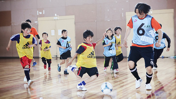 チームに分かれてのゲーム