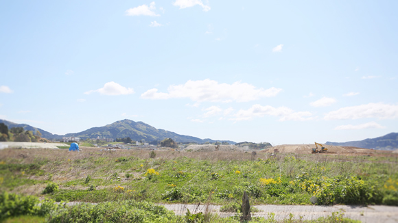 陸前高田市の様子