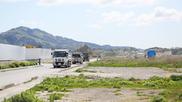 陸前高田市の様子