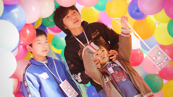 ジュニアリーダサークル「げろっぱ」さんのイベントに【ボールであそぼ。】が参加