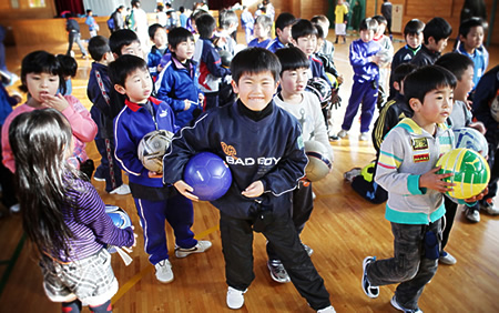 被災地の子ども達の笑顔のために